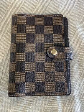 Louis Vuitton Agenda Pm Damien Ebene pattern